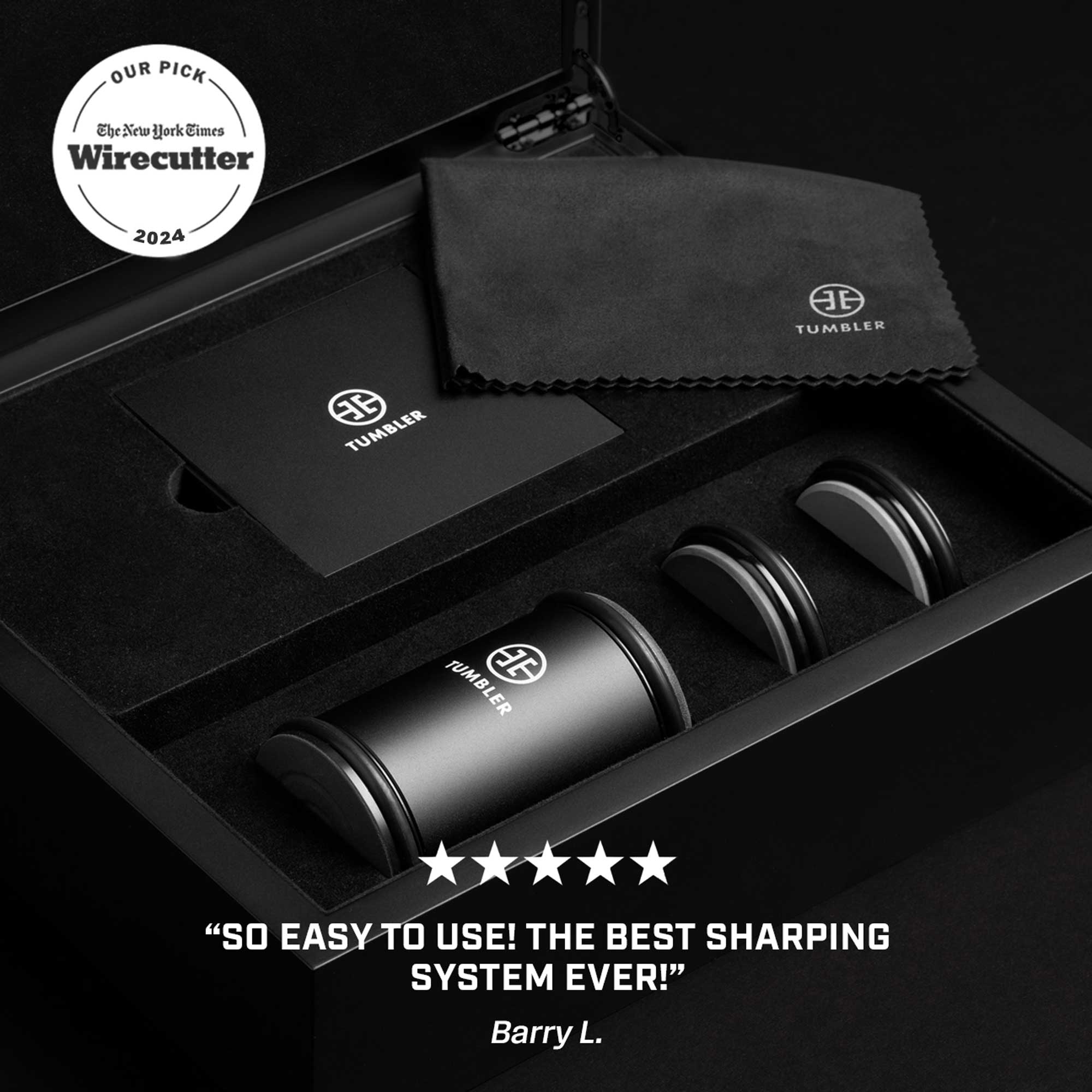 Tumbler Rolling Sharpener Limited Black Series Edition